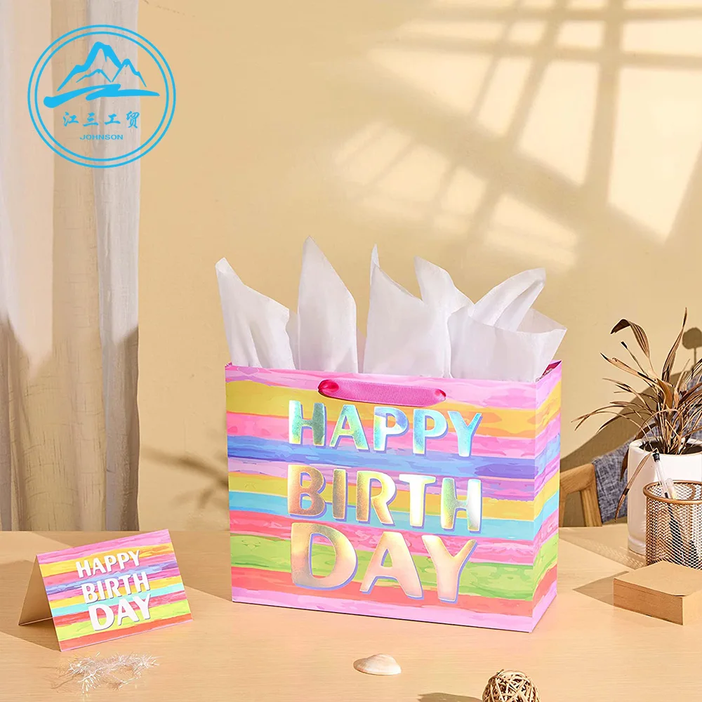 Custom Luxury Euro Tote Paper Gift Bag with Printed Logo for Boutique Packaging Shopping Personalized Paper Bags Your Business