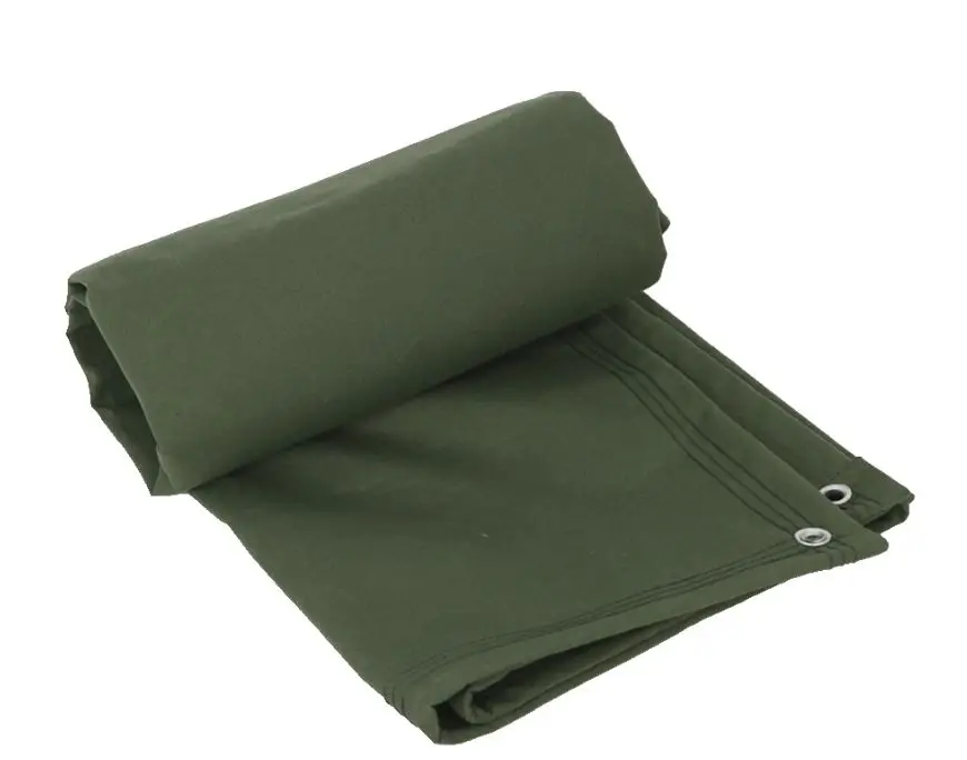 waterproof tarp polyester fabric rip stop canvas roofing cover