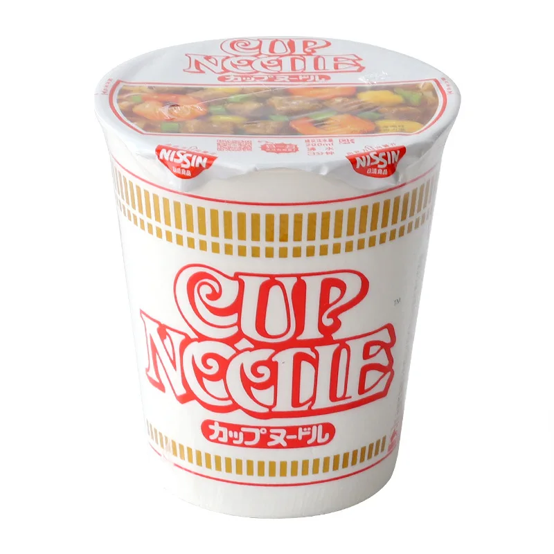 Wholesale Japanese Ceramic Seafood Shrimp Beef Flavor Instant Noodles Ramen Instant Cup Noodles