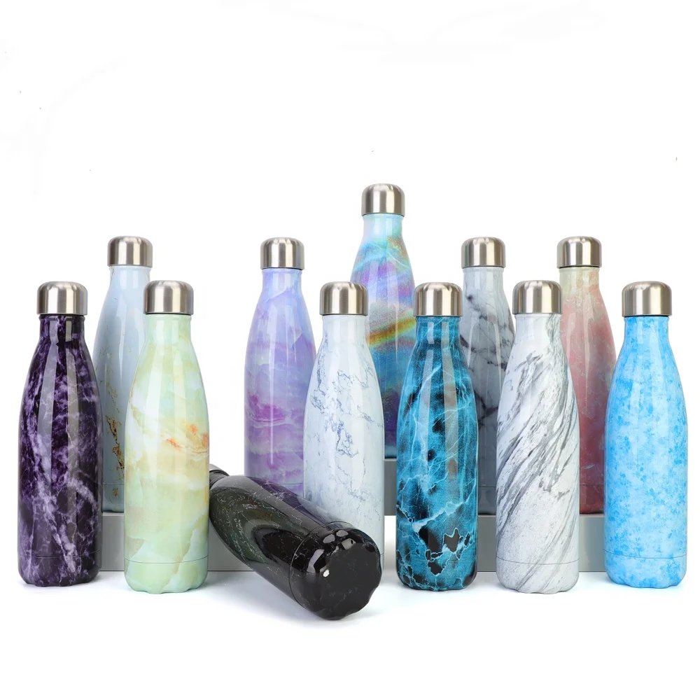 Новые товары 2022 Бестселлер термос из нержавеющей стали с порошковым покрытием колба для воды 500 мл/750 мл/1000 мл