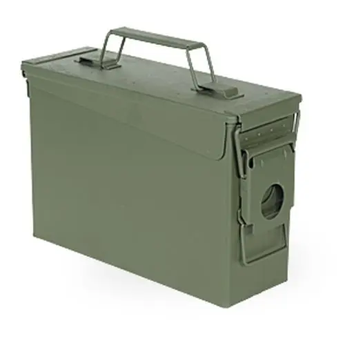DDP водостойкая металлическая коробка для боеприпасов 30CAL M19A1 хранения пуль с герметичной патронами