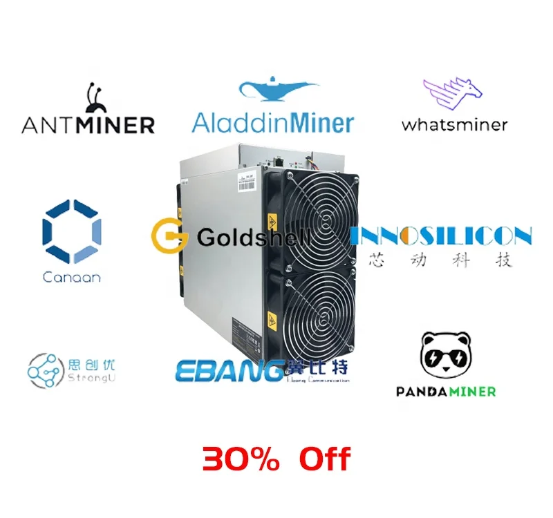 Hotting Bitmain Antiminer S9 L3+ L7 S19 Pro S17 A11 T2T Asic Miner M20S M21S A1066 A1166 Pro A1126 KD-Box Bitcion Mining Rig
