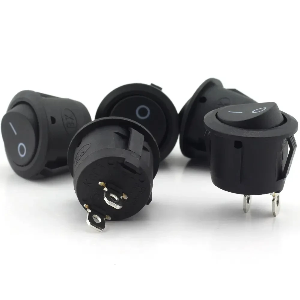 Rocker Switch SPST SPDT ON-OFF Double Pole Round SWITCH