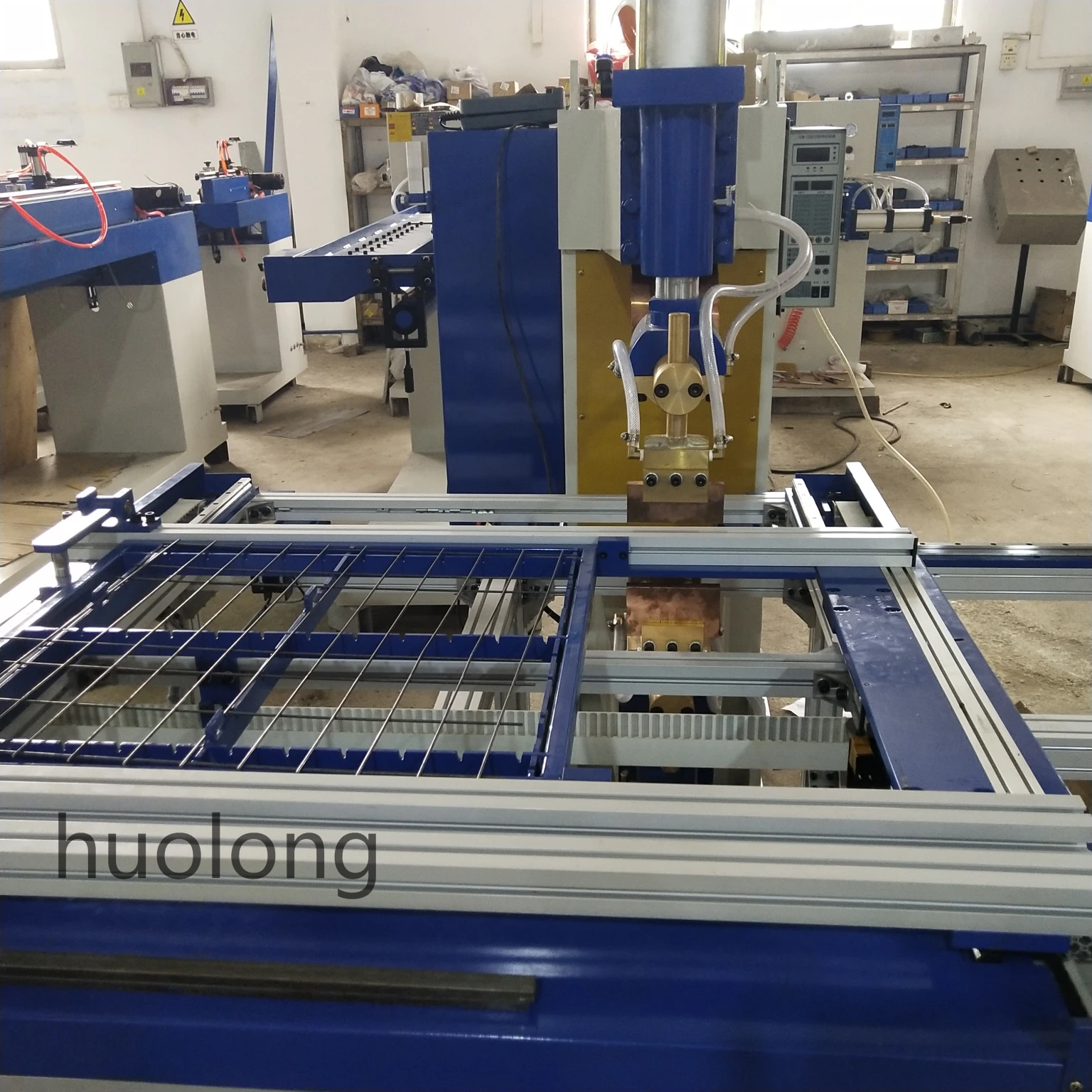 XY axis Automatic Wire Multi Point Spot Welding Machine