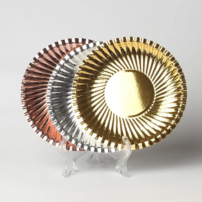 Hot Sale Party Tableware Dish Style Flamingo Disposable Party Paper Plates