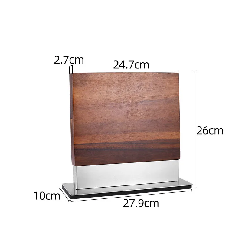 Home Kitchen Magnetic Knife Block knife holder stainless steel magnetic knife holder with Strong Enhanced Magnets