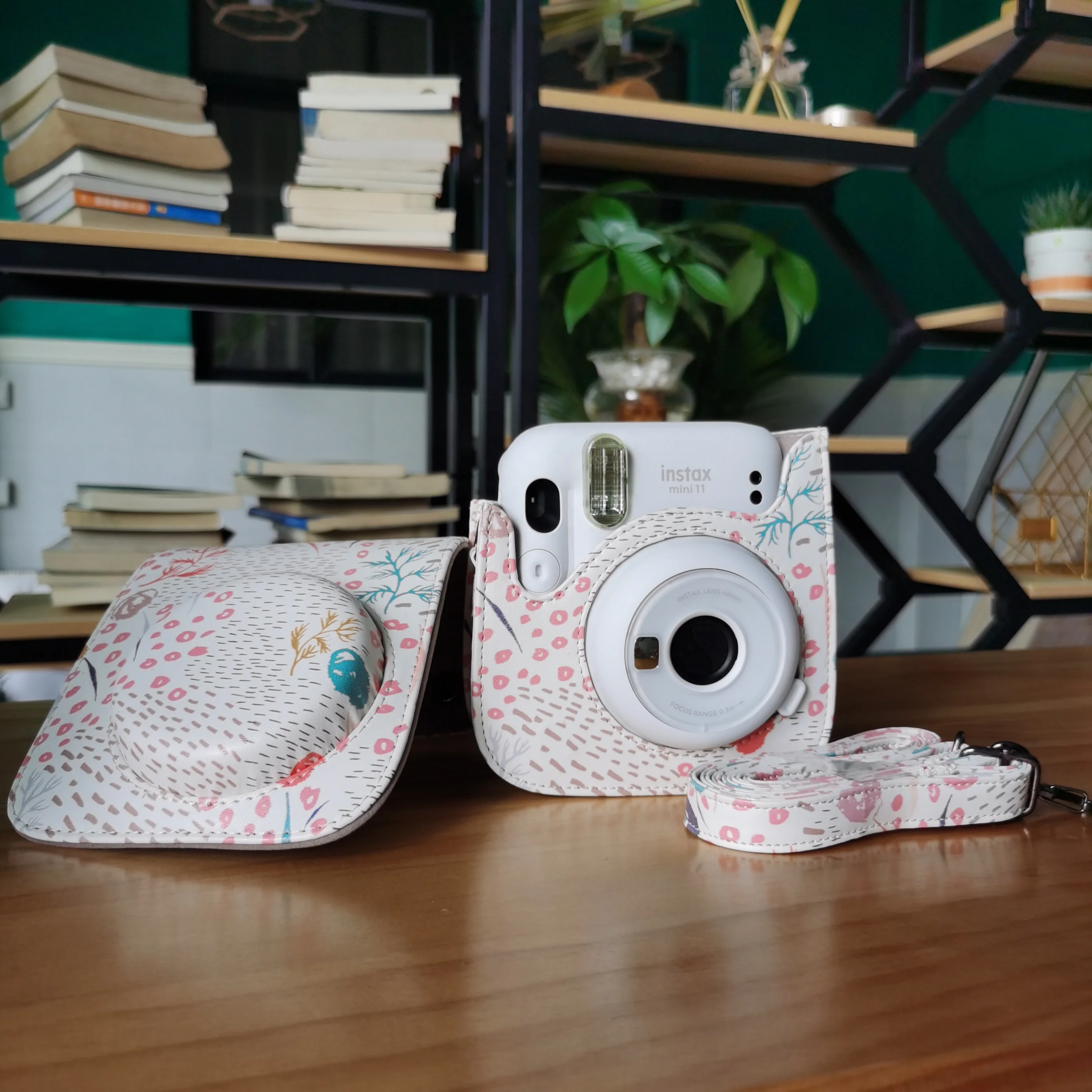Instax Mini Camera Case for Fujifilm Mini 9/Mini 11 Camera PU leather Instant Camera Bag