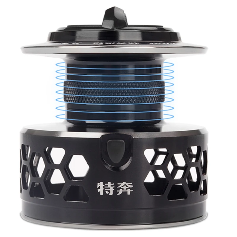 Strong Metal Frame Fishing Reel with Durable & Corrosion Resistant Stainless Steel Bearings Spinning Saltwater Fishing Reels
