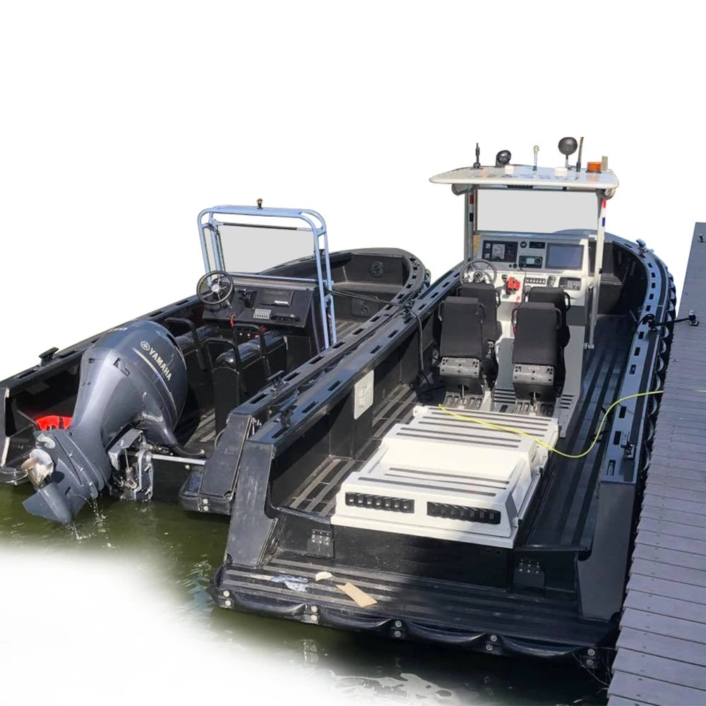 civil use purpose PE boat Aluminum 26Ft Work Boat/Patrol Boat/Pilot Boat fishing boat
