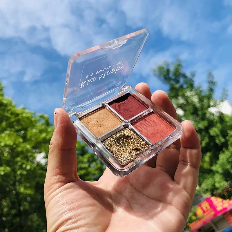 
Glittering Palette Own Brand Make Up Wholesale Organic Eye Shadow 