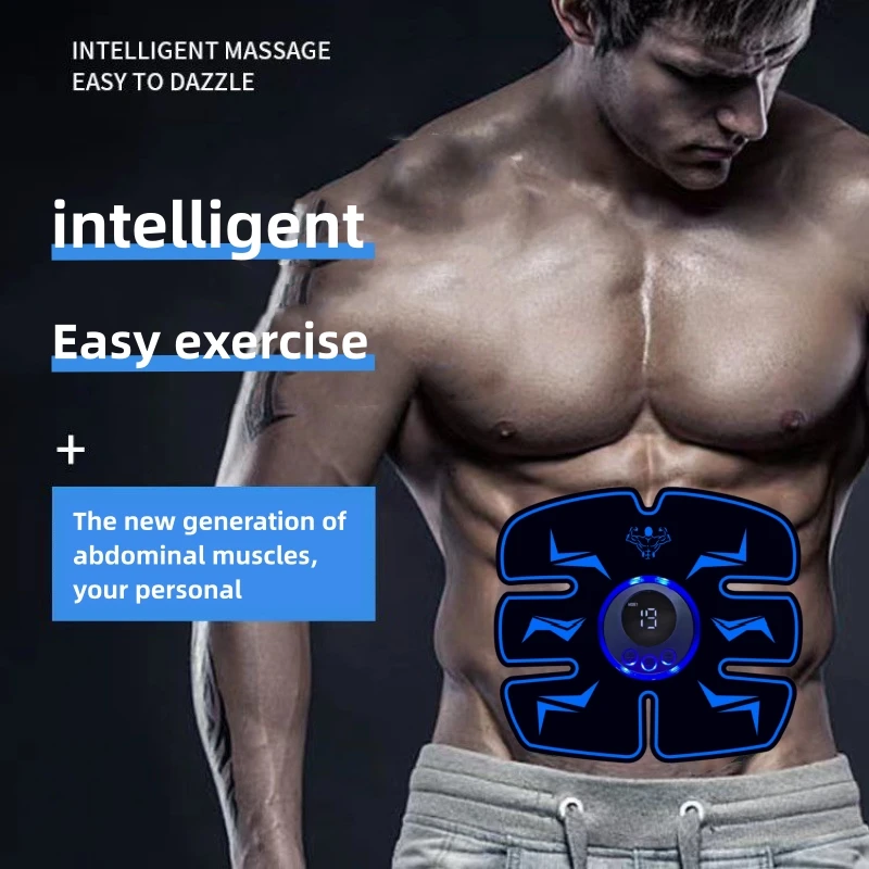 Беспроводной портативный массажер для брюшного пресса