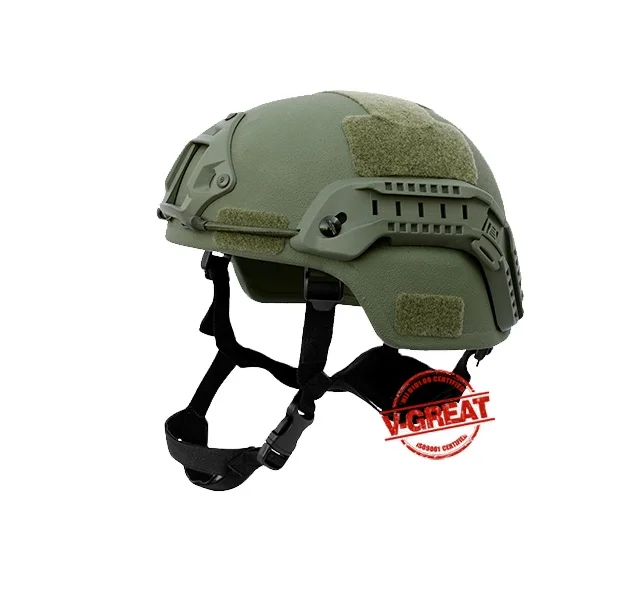 Technical protection use aramid anti-live protection material MICH combat protection helmet