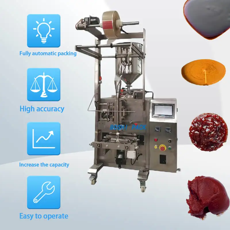 Wholesale Automatic sachet water ketchup milk packing machine  For milk sauce honey Filling And Packing Machine