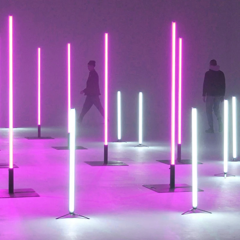 Waterproof Wireless Battery 360 Pixel Tube Light IP65 Barra Luminosa a Led Wireless 360 Led Tube Light DMX Wireless Pixel Tube