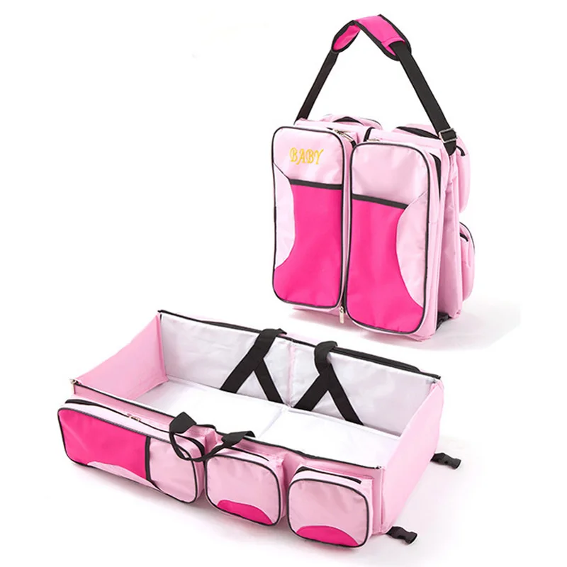 OXGIFT Wholesale Travel foldable baby cot bed crib