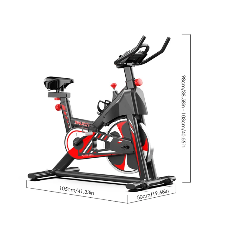 ZHOYA SPORT Indoor Fitness Reduce Weight Equipment And Home Silent Cycling Spinning Gym Exercise Spin Bike