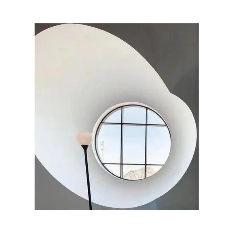 Hot Sell Double Glass Aluminum Frame Open Impact Resistance Hurricane Proof Round Circle Windows narrow rotating  window