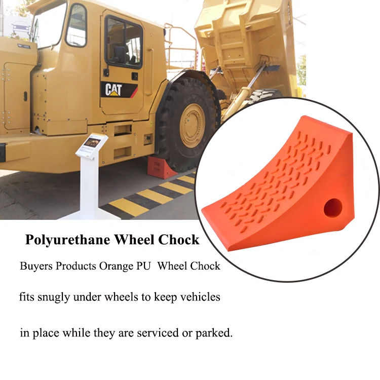 rubber truck wheel stopper aircraft wheel chocks foam wheel chock car tire stopper