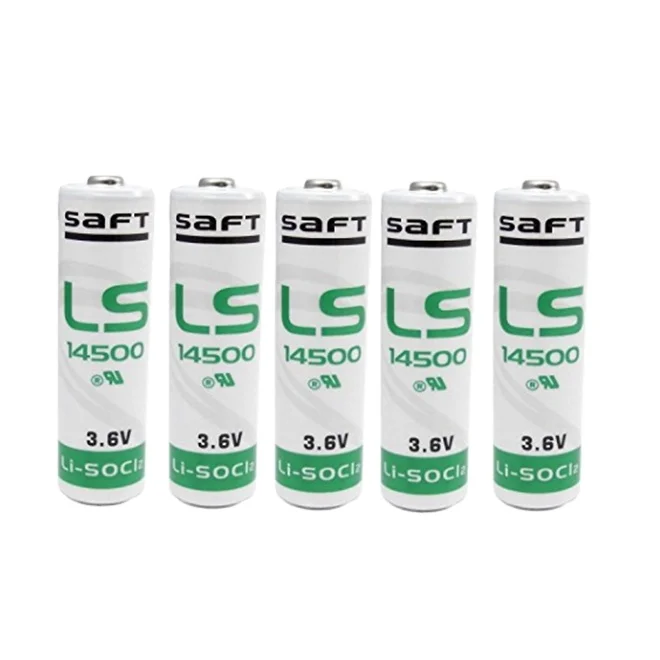 SAFT AA Size LS14500 3.6V LiSOCl2 Primary Lithium Battery