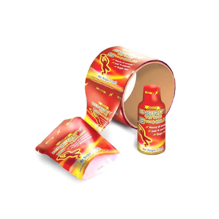 high quality logo printing custom heat shrink sleeve packaging labels for plastic bottle jar