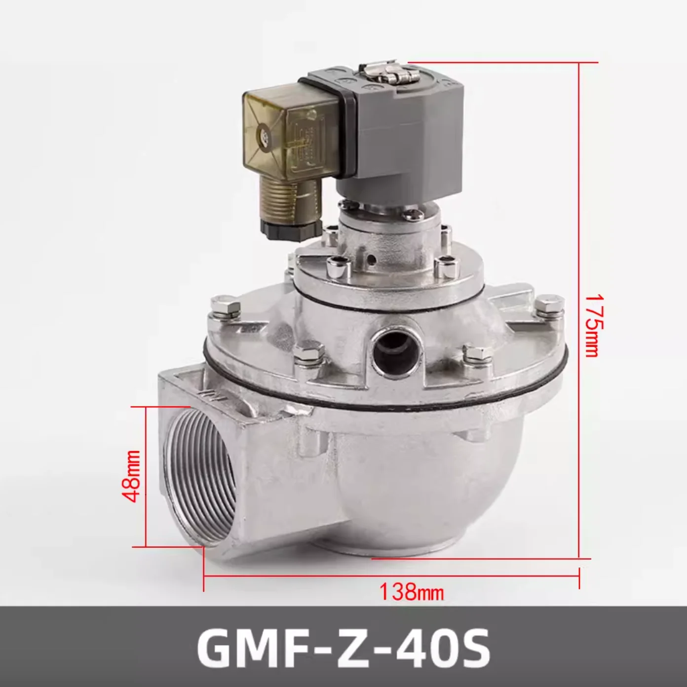 factory direct sale baghouse dust collector bag filter full series GMF-Z-40S/50S/62S/76S Right angle electromagnetic pulse valve