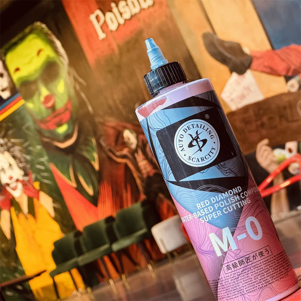 SCARCITY Luxury Gloss 500ml Paint Protection Wash Car Polish Wax Liquid