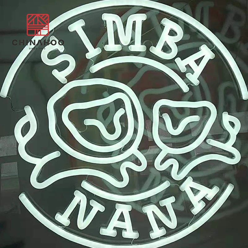 Chinahoo bar bar multicolour electronic acrylic led letters made neon sign