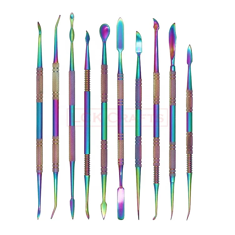 Dental Lab Wax Carver Dentist Lab Equipment Dental instruments Multi Color Wax Carving Tool Kit