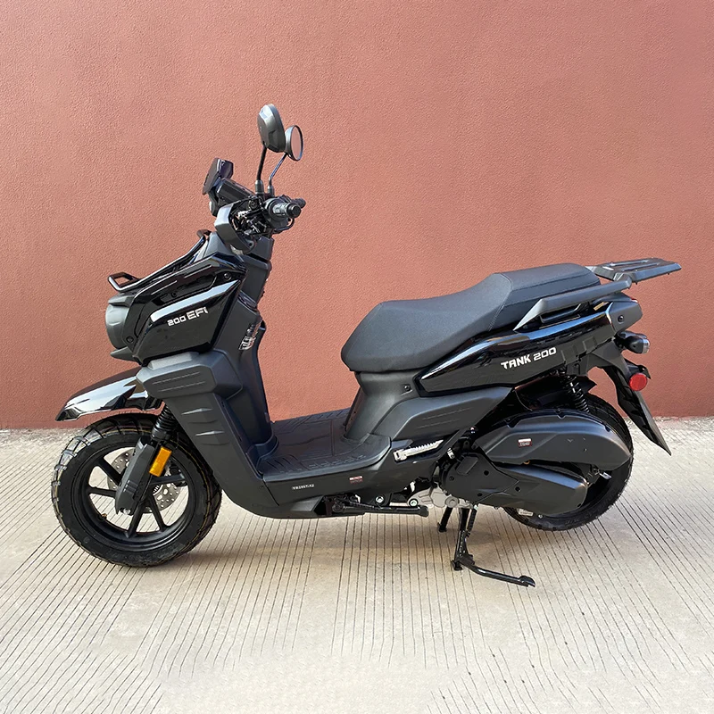 Best quality New arrival Model Tank150&200cc Air Cooled 95kmh Max Speed EFI System Disc Brake Powerful Gasoline Motorcycle