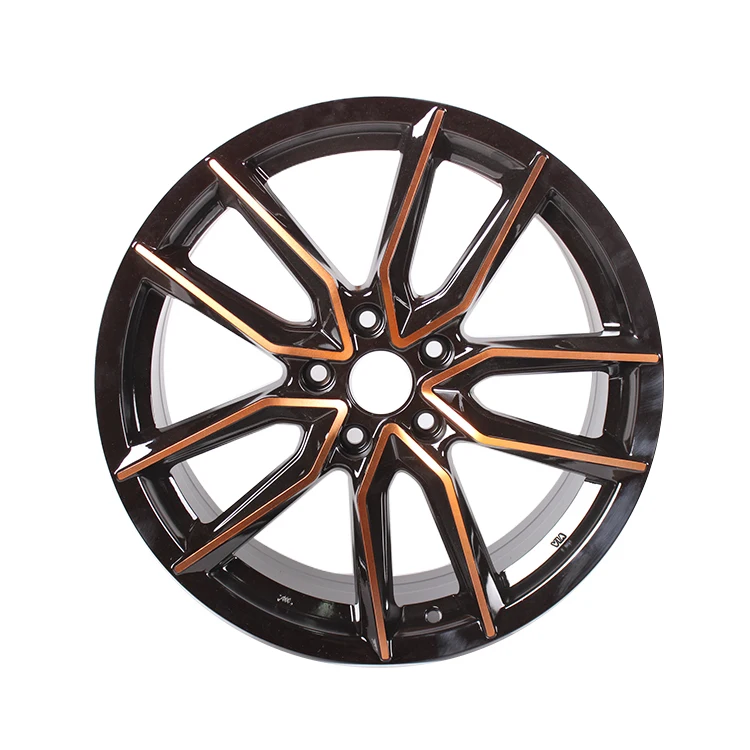 CW473 Factory Price Hot Sale Forged Aluminum Car Wheels Concave Bright Black 5x120 Alloy Rims 15 16 17 18 19 20 Inch