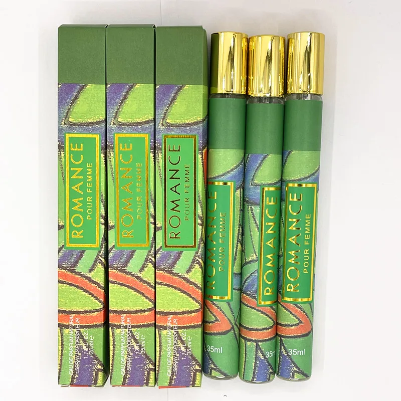 ROMANCE green 35ml test tube perfume exquisite Middle East foreign trade gift box perfume men and women Arab Europe and America