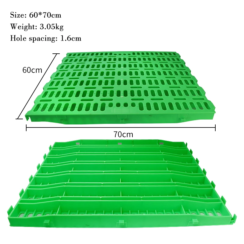 PP Slatted Floor Matting for Piglet Farming New Condition 1-Year Warranty for Goat Sheep House Plastic Flooring