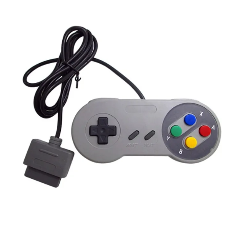 SNES геймпад 16-бит ПФС игра для Nintendo Wii хост системы/ПК компьютер игровой контроллер