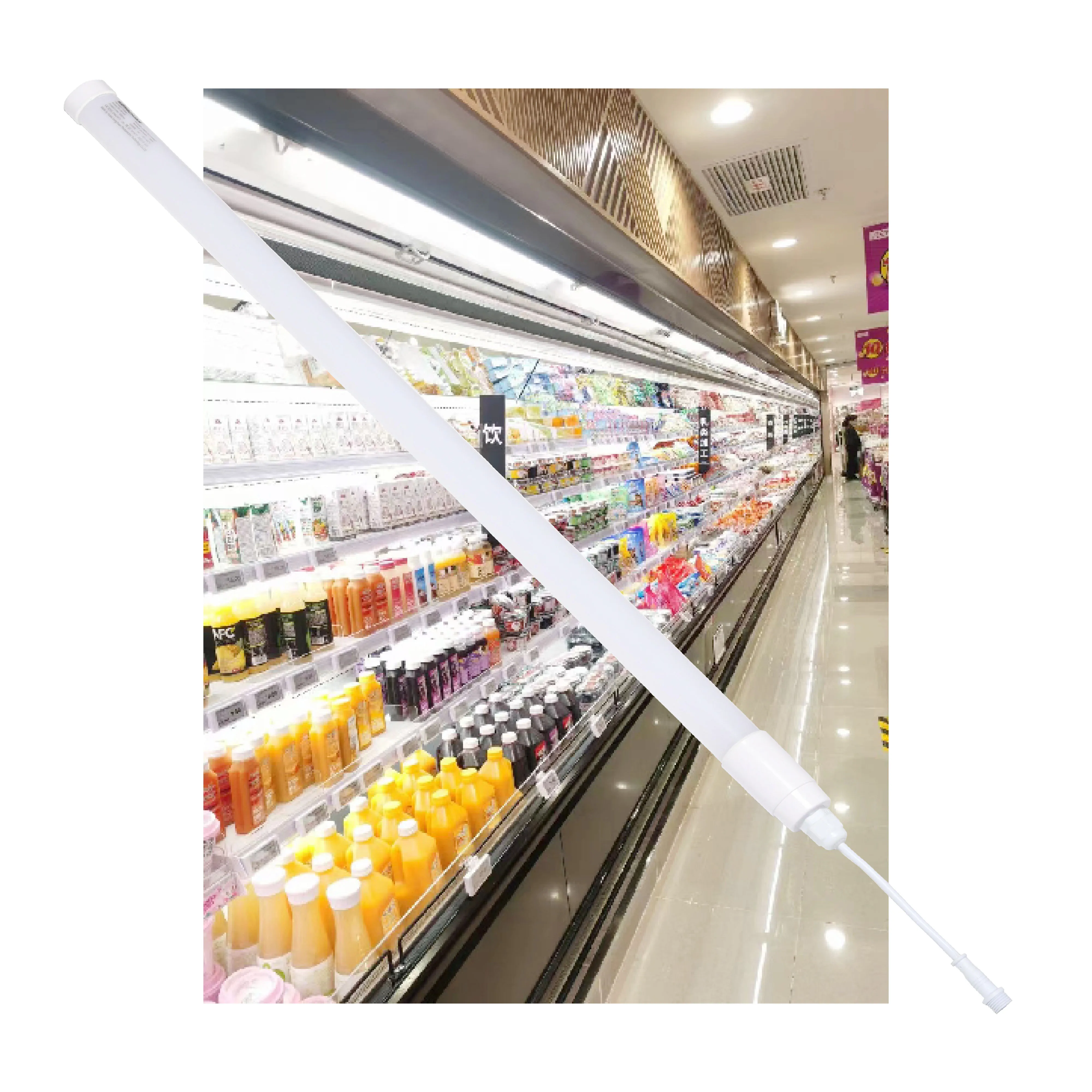 Factory Price 3ft T8 Integrated Cooler Freezer Led Light For Refrigerator With CE ROHS