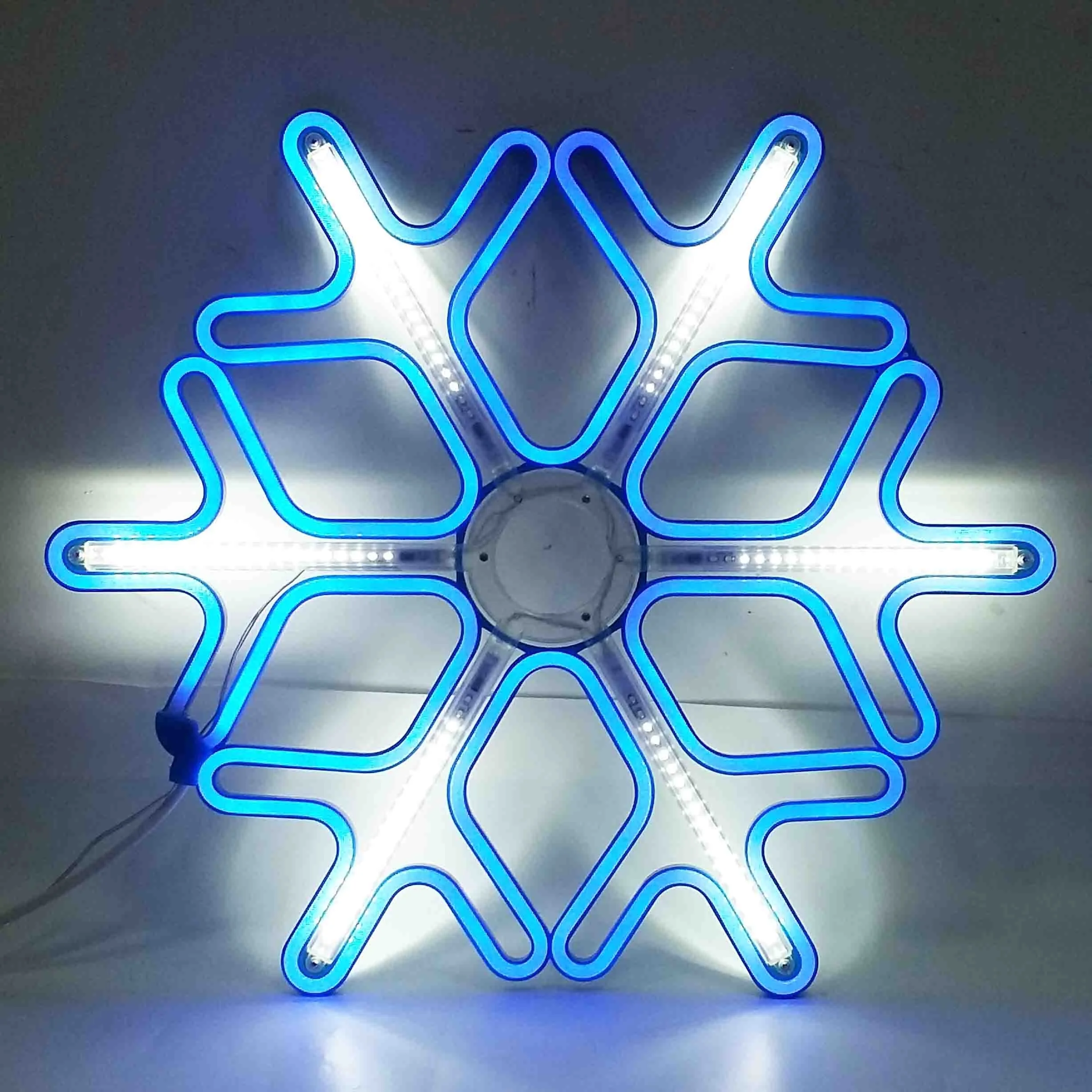 2022 new Snow shape  led lights white snowflake Christmas decorations Lights for holiday