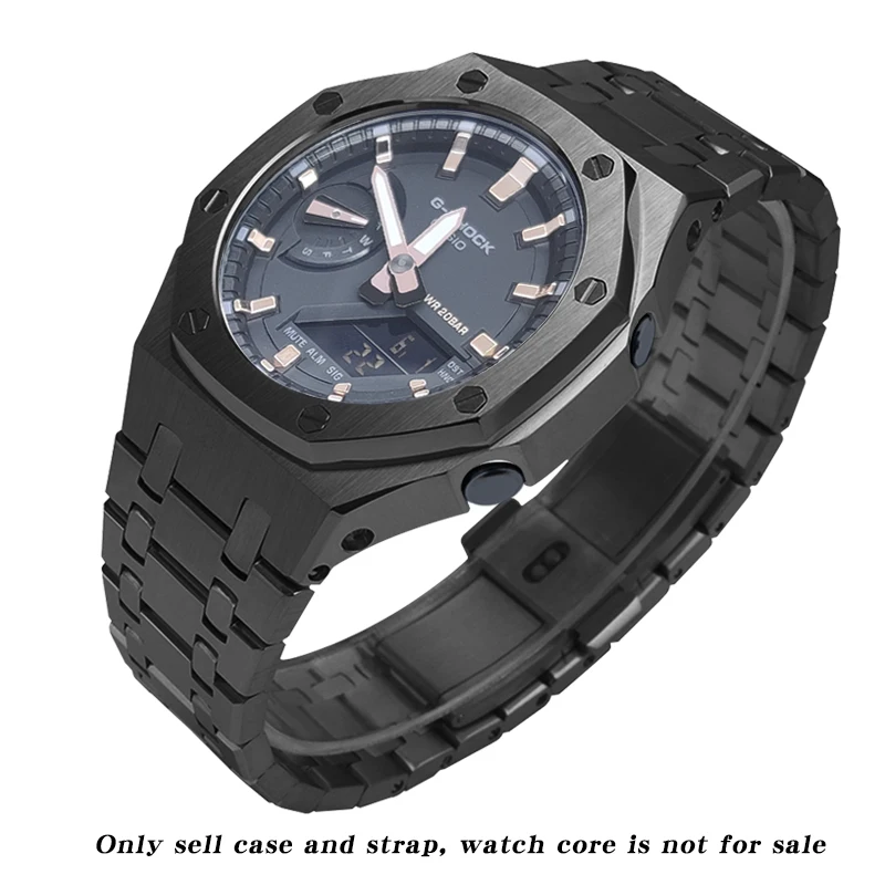 Wholesale price for G Shock GMA-S2100 modification stainless steel watch strap and metal case for replacement