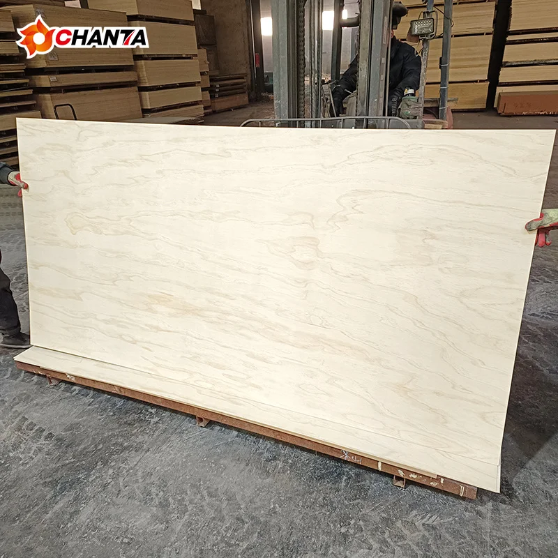 Cheap Slot Plywood With Pine Veneer