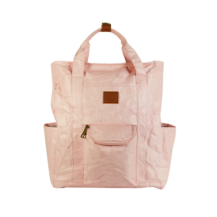 Vietnam made Factory Fashion Super Light Weight Waterproof Washable School Bag Tyvek Backpack