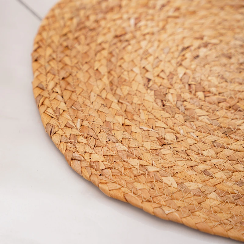 High Quality Round Seagrass Rug Handwoven Seagrass Floor Mat Carpet For Home Decoration