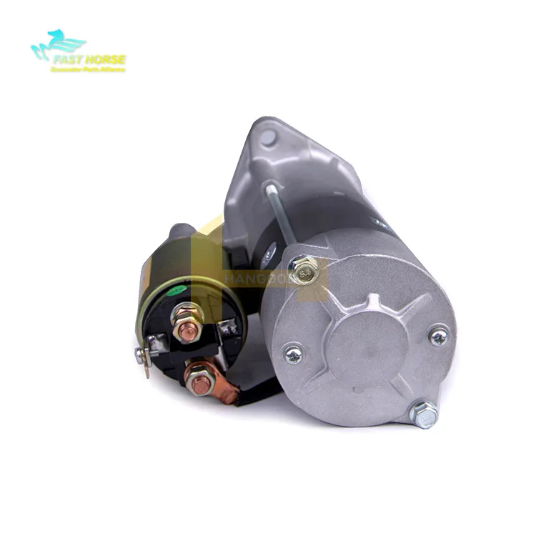 Hangood High Quality Construction Machinery Excavator Electric Parts Engine 4M40 Starter Motor Excavator Parts Thottle Motor
