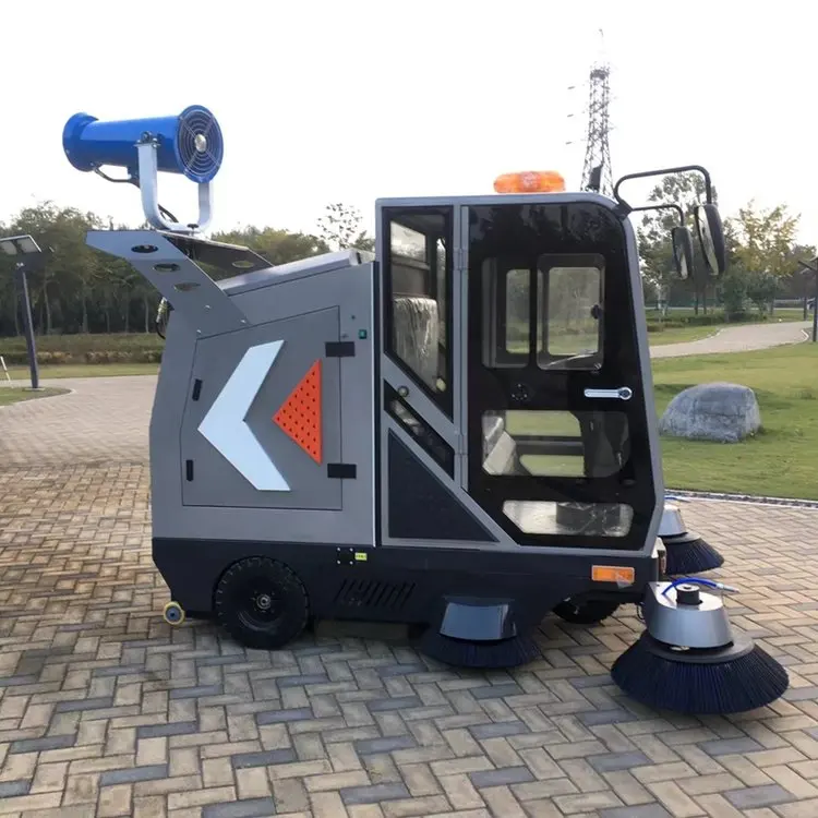 Sweeping plant roads garbage sanitation property fully enclosed multi-functional sweeper