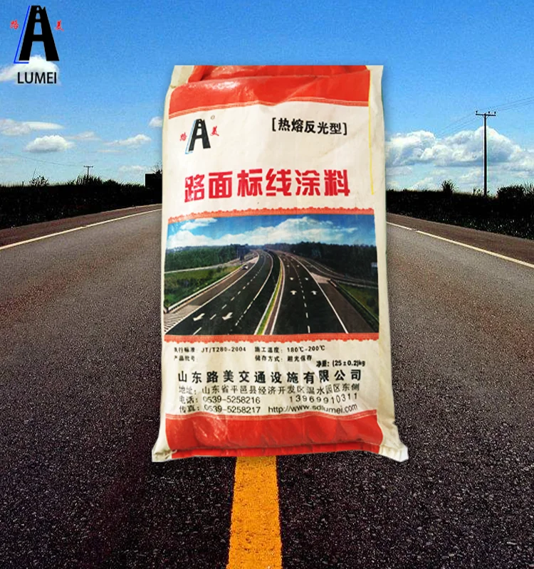 hot sale luminescent thermoplastic road marking paint for highways