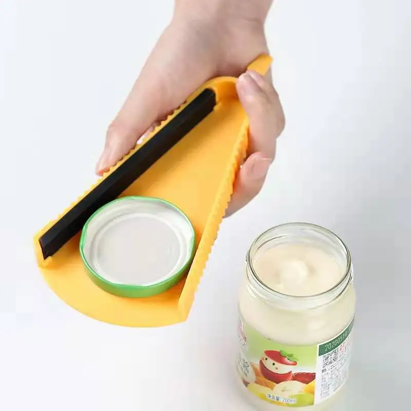 Multi Functional Bottle Opener Plastic Jar Cap Screwer Opener Anti Slip And Labor-Saving Quick Bottle Openers Kitchen Gadgets