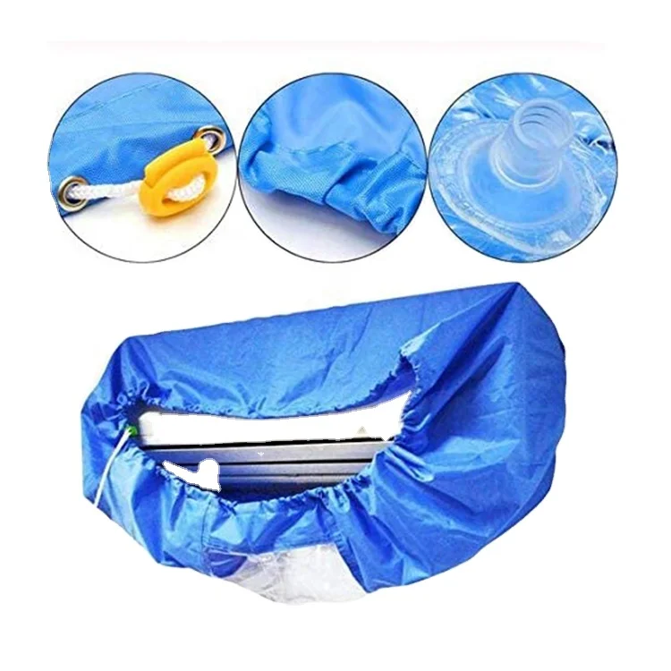 Factory Manufactured AC Cleaning Cover Washing Bag Tool Kit for Home Office Split Air Conditioner Used