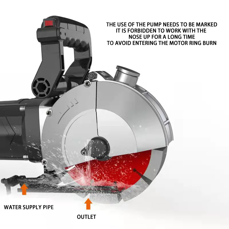 MRY 3800W 5800r/min  115mm wall groove chaser chaser dust control wall chaser