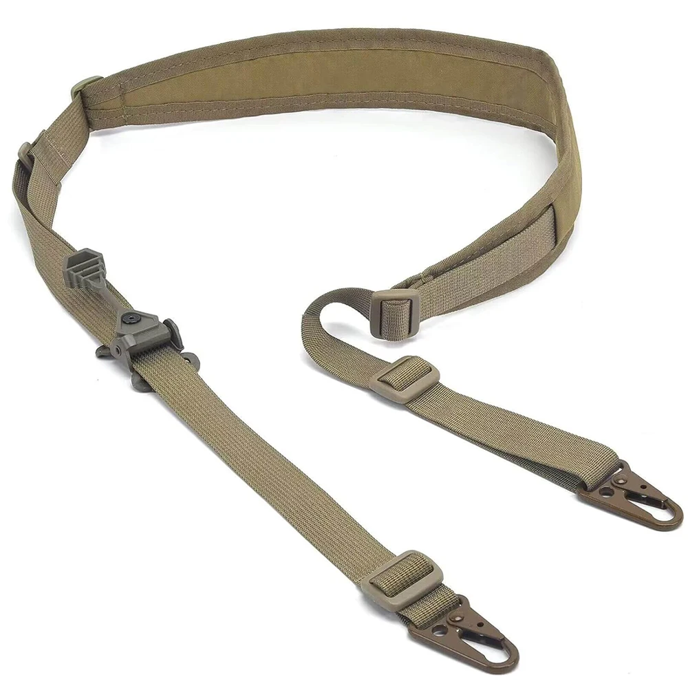 Tactical two point durable shoulder strap, quick adjustable shoulder strap, camera hunting accessory strap