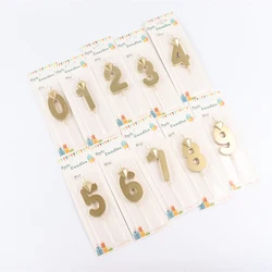 High quality gift set party decoration numbers Birthday Candle cake candles for birthday