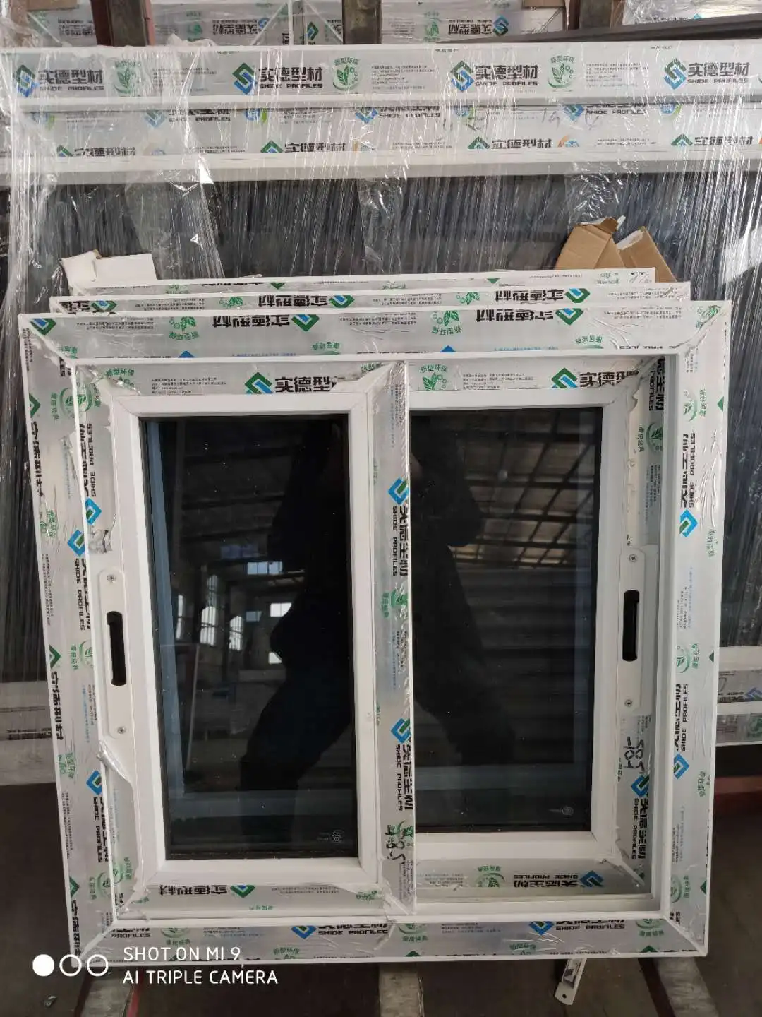 PVC Sliding window frame Double Pane Plastic Replacement Windows Vinyl Glass PVC Horizontal Plastic Window