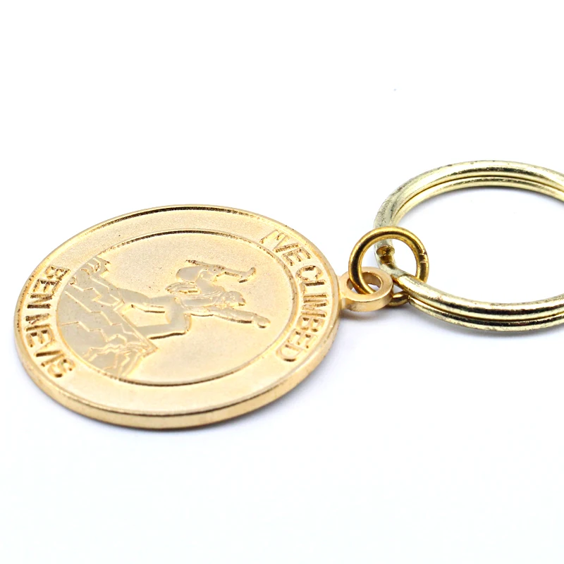 Custom Pedant Soft Enamel Metal Key Ring For Event Souvenirs