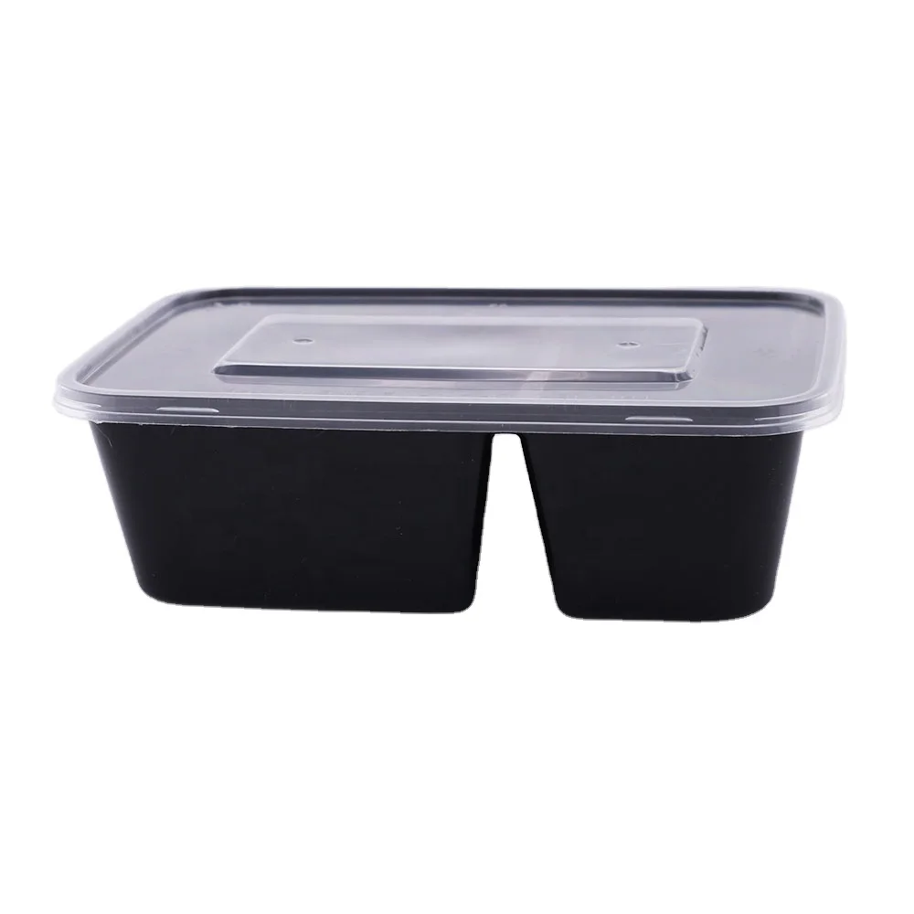 Hot selling compartment  plastic take away food containers tiffin box bento lunch for food restaurant